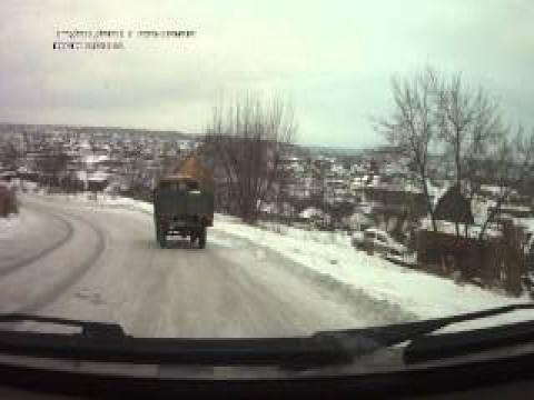 ДТП. Новосибирск. с. Новолуговое. 27.12.2013