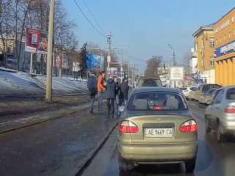 "Водители в Днепре решили подраться"(с)