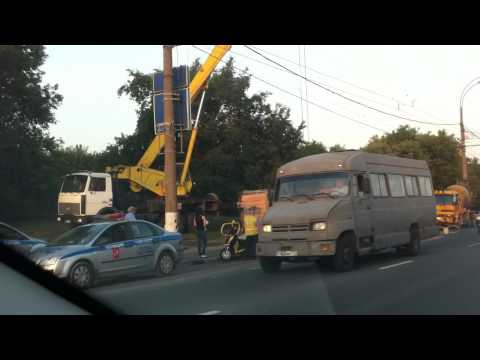 Волгоградский проспект - Бетономешалка ДТП (27.07.2011)