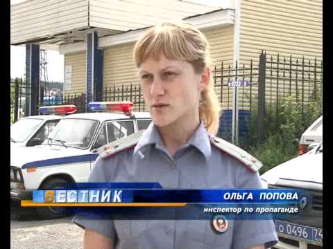 В Златоусте мотоциклист врезался в джип (03.08.11)