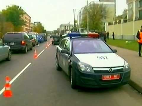 дтп-оба на жёлтый.(Могилёв.13.10.2011)