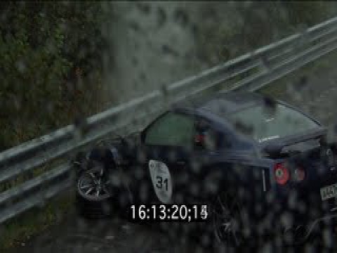 Nissan GT-R crash on Unlim 500+