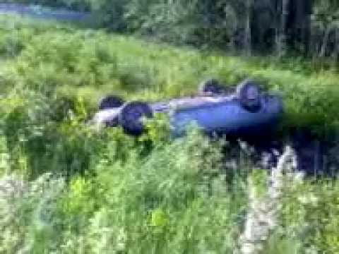 ДТП LADA PRIORA у села Хмелёвка 24.06.2011