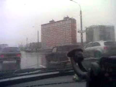 дтп на дамбе 05.10.2011