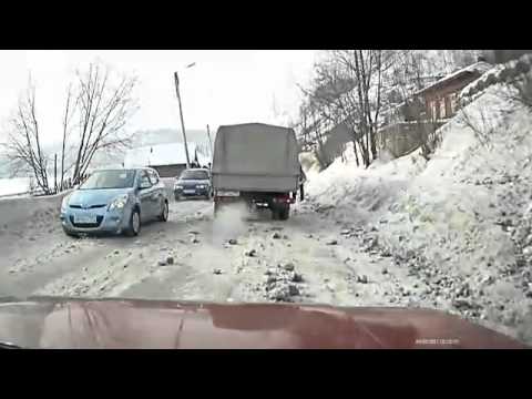 ДТП авария на видеорегистратор, Златоуст 13 02 2011