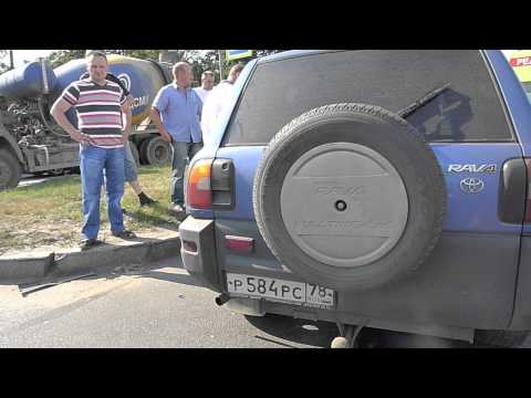 ДТП Выборгское Жени Егоровой RAV4 и LANCER 26.07.2011 - 1